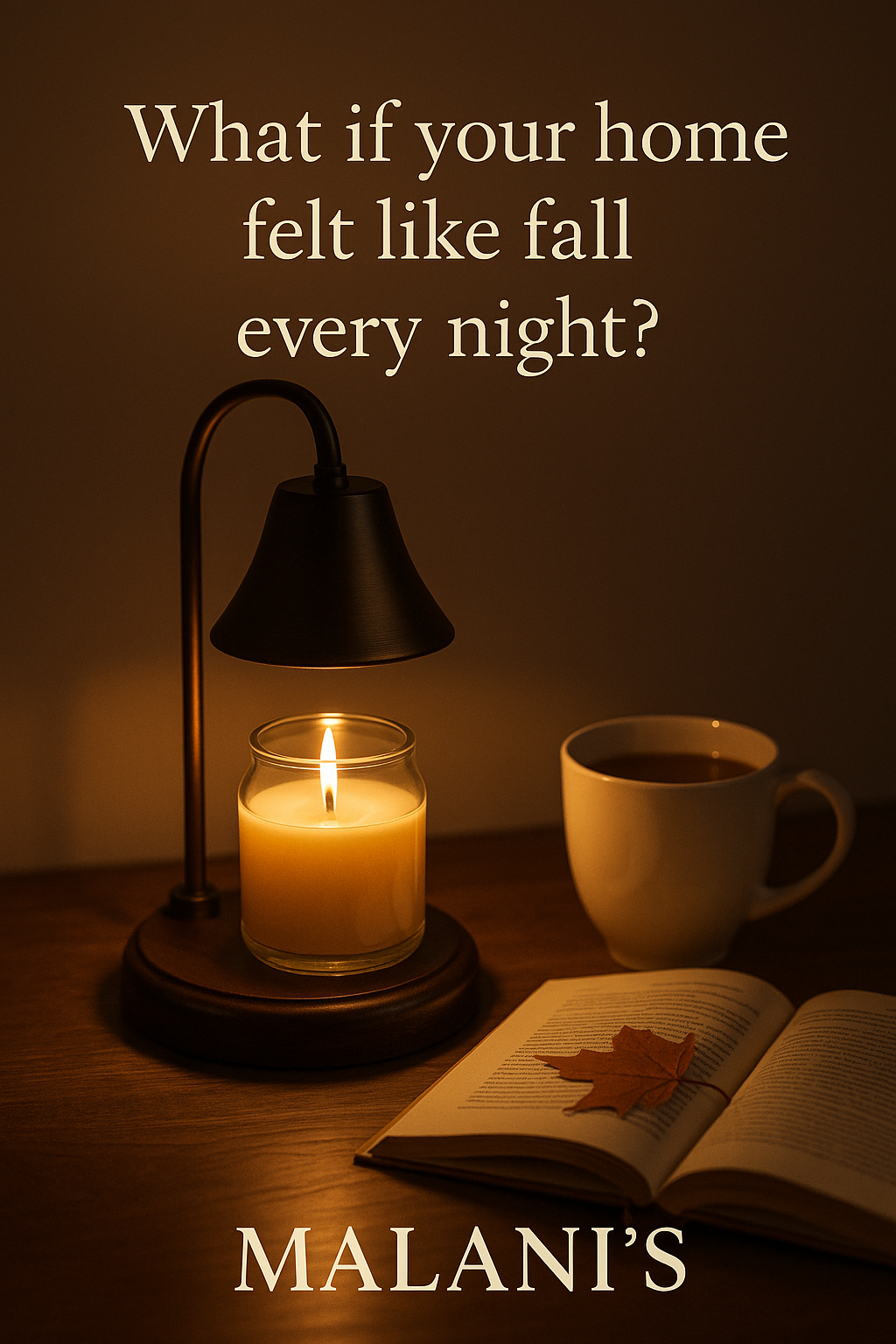 Candle Warmer Lamp-Autumn Glow